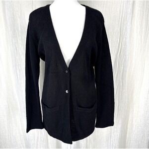 Vintage Peruvian Connection Alpaca Cardigan S Minimalist Capsule Luxury Parisian